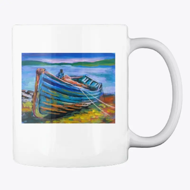 Ginger Cook’s QQ Auction ‘Colorful Boat”