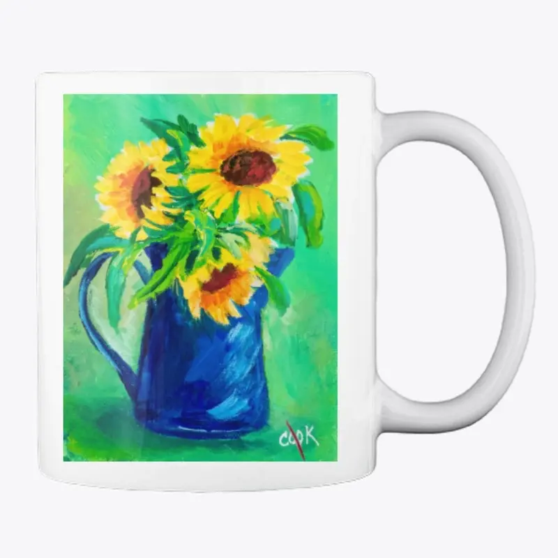 Ginger Cook’s QQ Auction “Sunflowers”